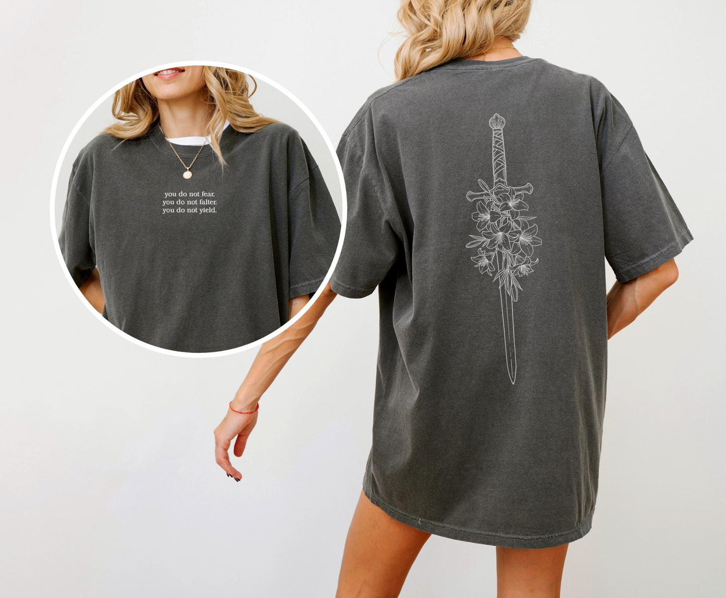 You Do Not Yield Shirt | Throne of Glass Quote T-Shirt