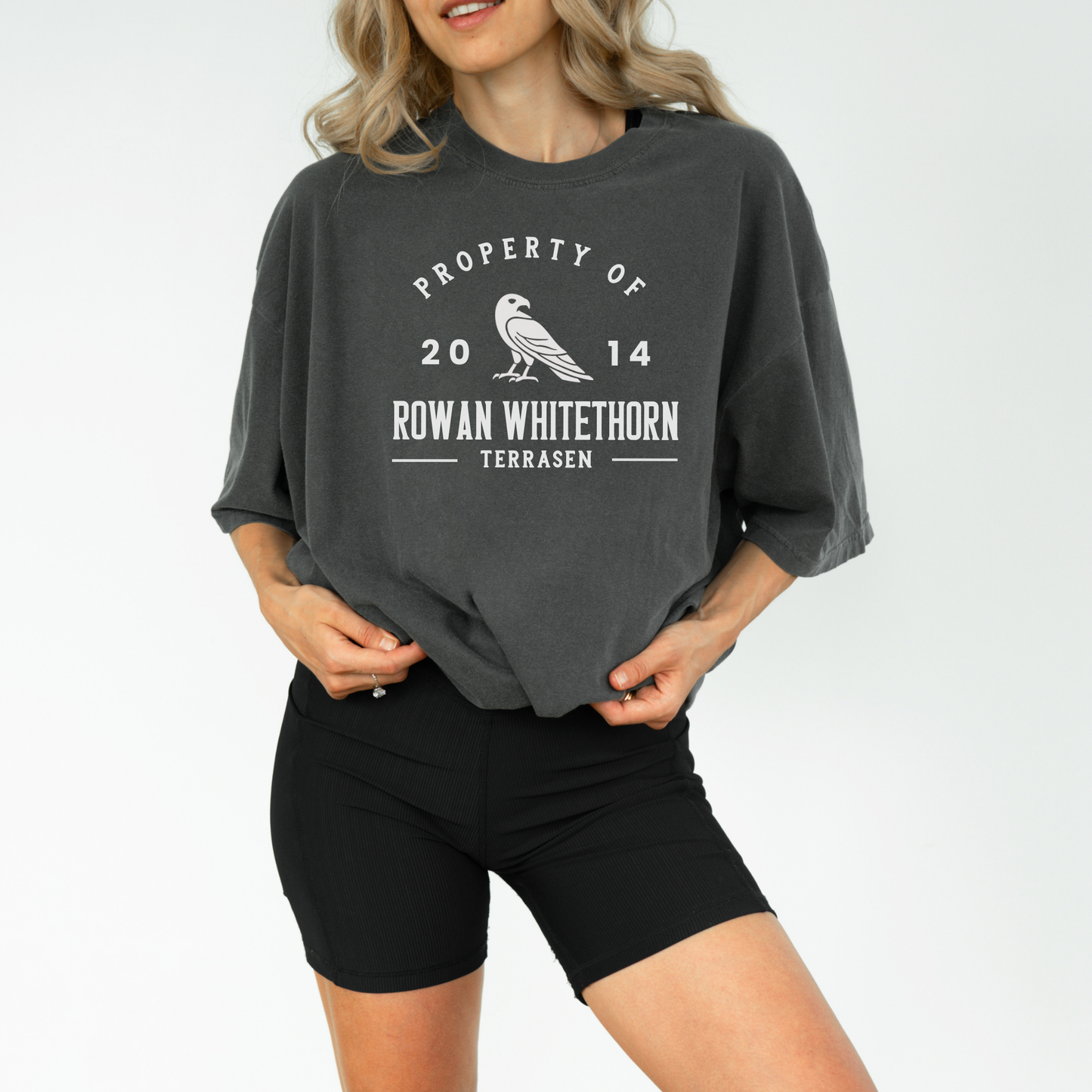 Property of Rowan Whitethorn T-Shirt | Throne of Glass Merch