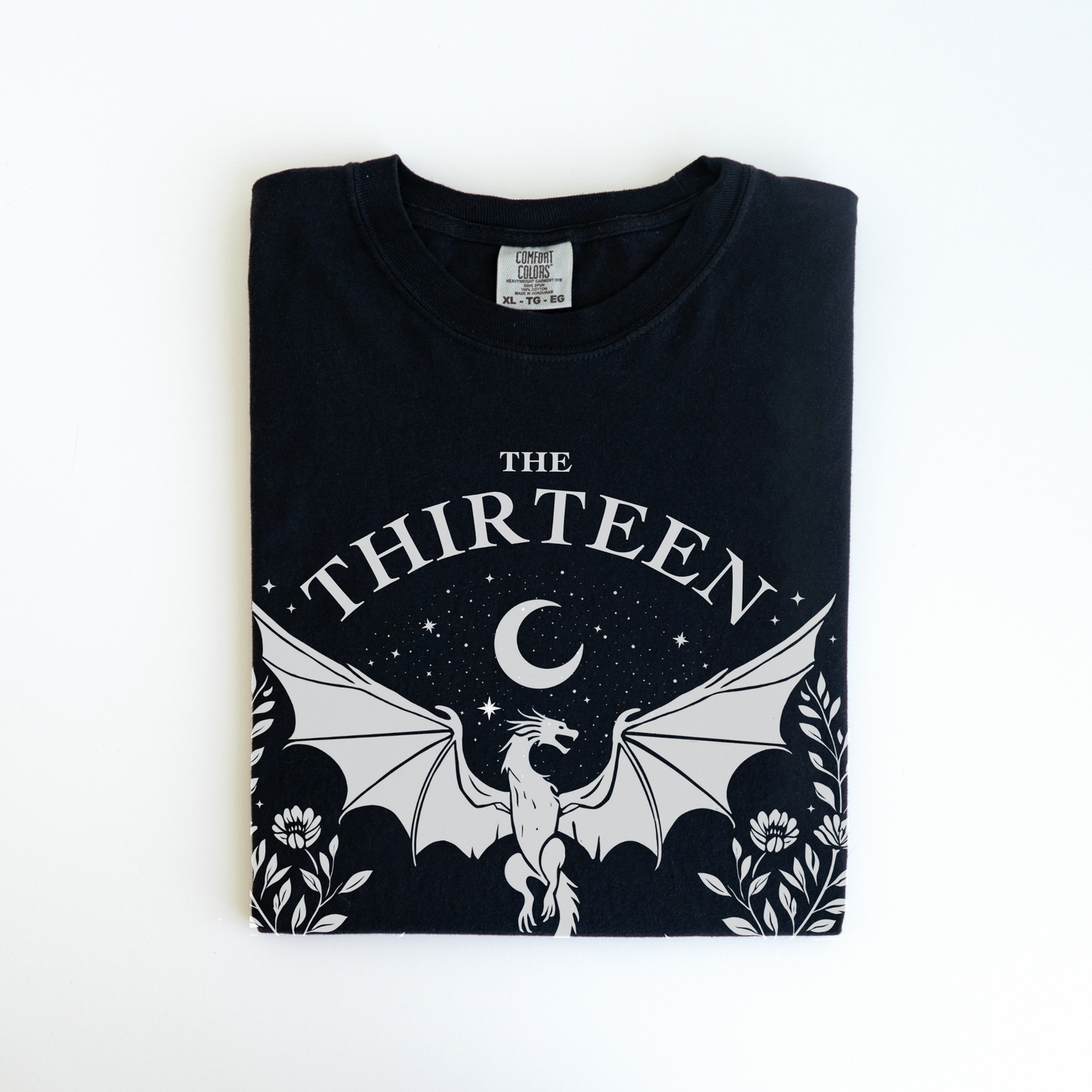 Throne of Glass The Thirteen Quote T-Shirt | From Now Until the Darkness Claims Us | Unisex | Spellbound Shelf