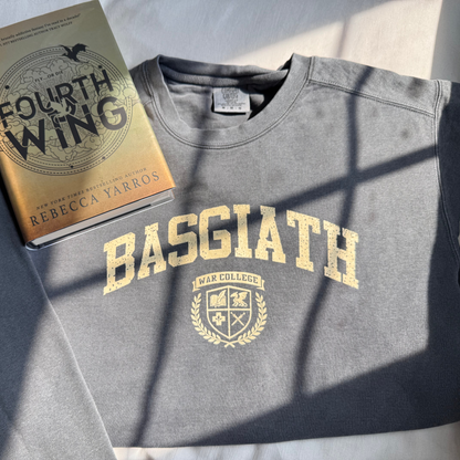 Basgiath War College Crewneck | Fourth Wing Merch