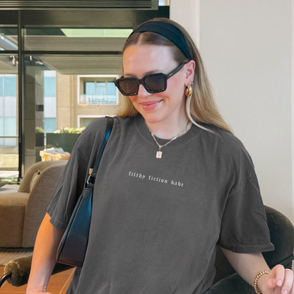Filthy Fiction Babe Shirt | Bookish Merch